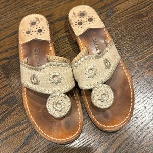 Jack Rogers Hampton sandals, size 7
